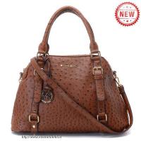 michael kors bowling ostrich groot koffie boekentassen Replica Tassen bo5y8507